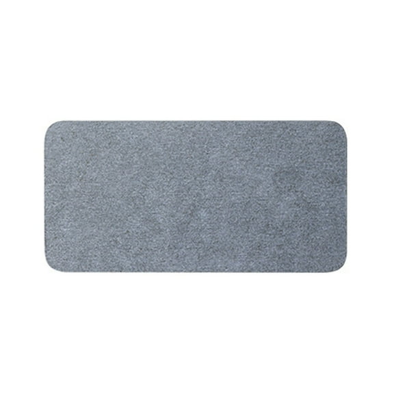Menrkoo Sink Water Absorbing Stone Tray, Diatomite Tableware Drying Pad, Quick Drying Stone Sink Tray, Kitchen Sink Water Absorbing Stone Tray (2 Pieces) Gy D