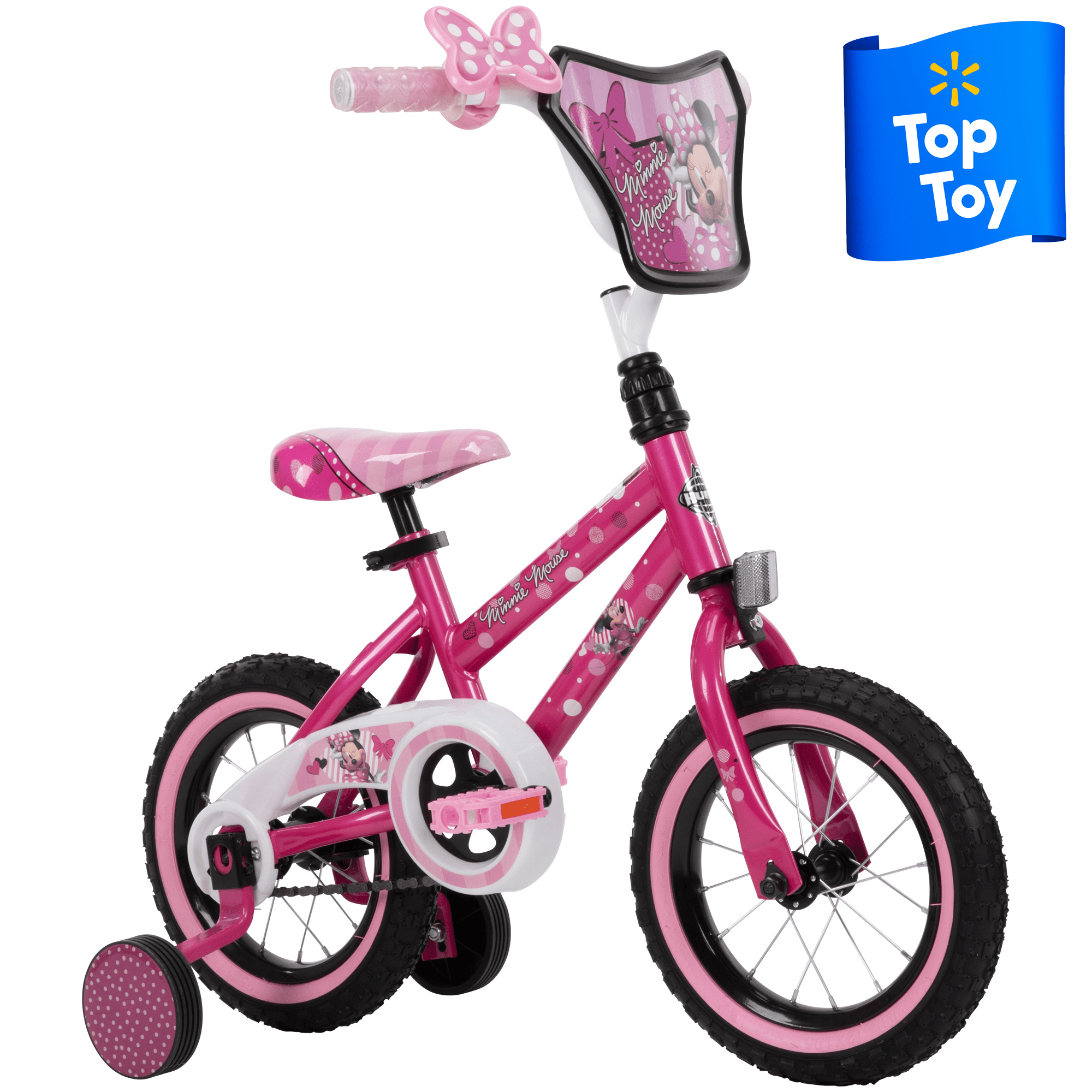 Huffy Disney Minnie Mouse Bike with Training Wheels Pink 12 in. in Dominican Republic at DOP 7600 Rating 5