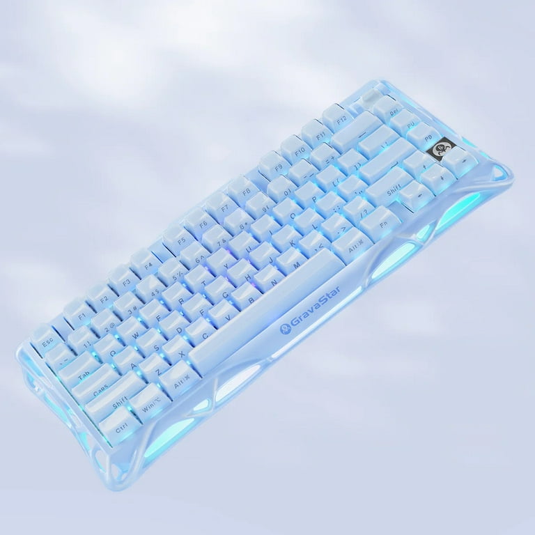 Gravastar Wireless gaming keyboard backlight effect - Mercury K1