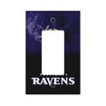thumbnail image 1 of Panel de interruptores de pared con marco romano de cuero individual Ravens Switching Lights, interruptor de luz individual, doble o con tirador, 1 of 8