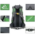 thumbnail image 6 of 60L Hiking & Camping Backpack with Rain Cover for Men & Women - Green, 6 of 6