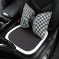 thumbnail image 4 of Luxury Breathable Car Seat Cover Fit Four Seasons, Universal Front of Car Seat Cushions, Bottom Seat Covers of Full Wrapped Edge,Universal Fit for 95% Cars,SUV,Pickup,Van(Black，1PCS), 4 of 6