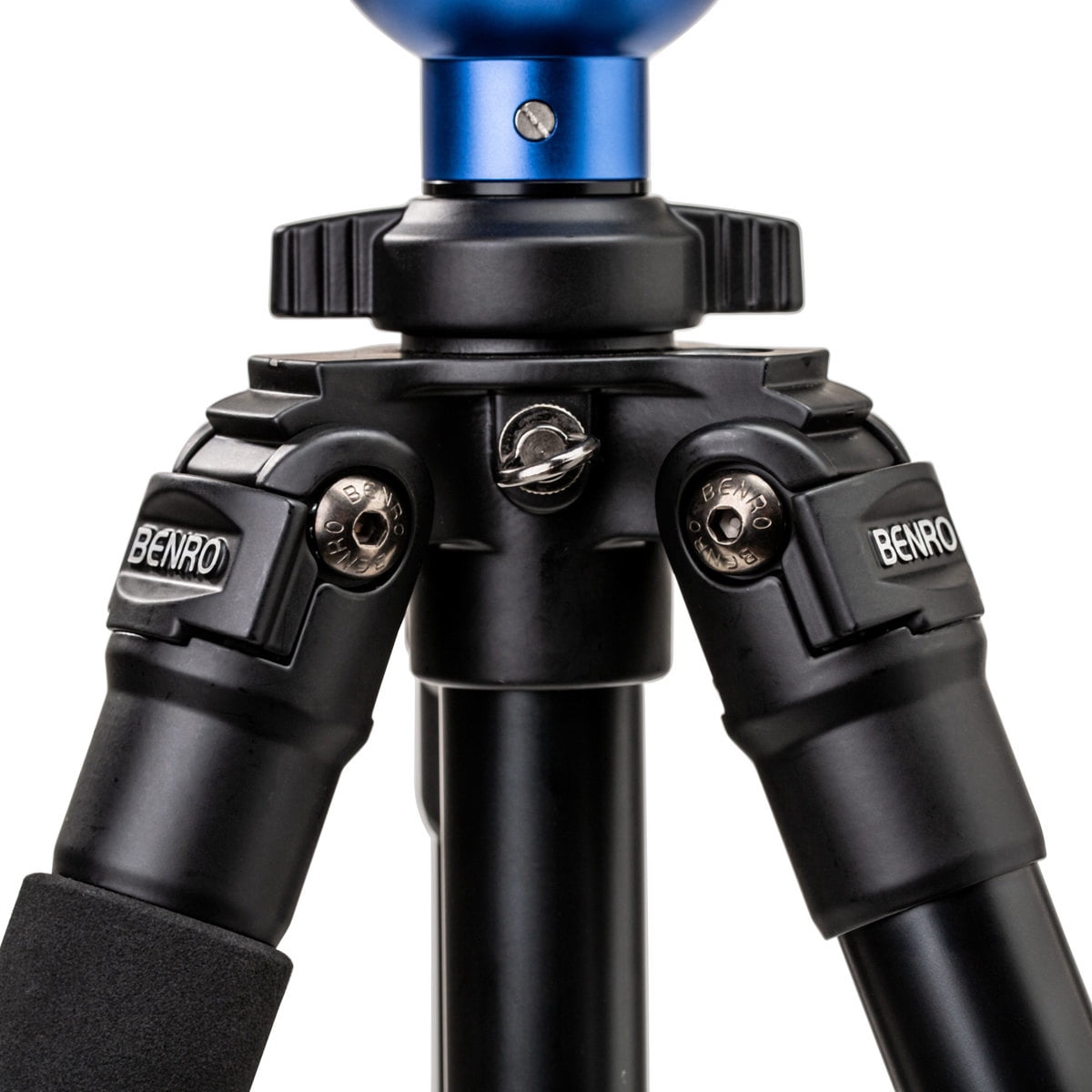 Benro A2573F 3-Section Aluminum Single Tube Video Tripod with S4PRO Flat Base Fluid Video Head