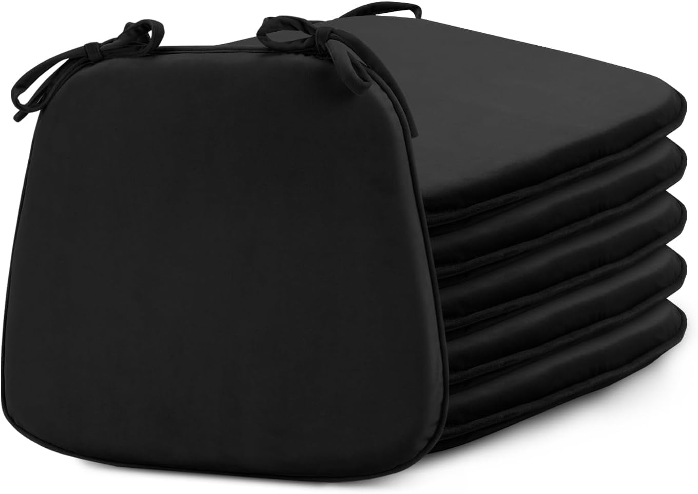 Kitchen Chair Cushions Set of 6, U Shaped Memory Foam Chair Cushion