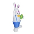 thumbnail image 4 of 6FT Easter Blow Up Bunny Holding Easter Egg Inflatable Yard Decorations Giant Bunny with LED Lights for Holiday Party Indoor Outdoor Decor, 4 of 6