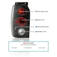 thumbnail image 3 of Spec-D Tuning Black Housing Tail Lights Compatible with 1998-2001 Ford Explorer, Mercury Mountaineer, Left + Right Pair Assembly, 3 of 7
