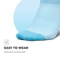 thumbnail image 4 of Feetures Plantar Fasciitis Relief Sock Light Cushion No Show Tab - Targeted Compression Sock for Women & Men - Blue Topaz , Medium (1 Pair), 4 of 7