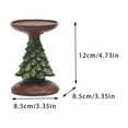 thumbnail image 3 of Christmas Candle Decorations Christmas Table Decorations Christmas Tree Candle Holder, Home Dining Table Centerpiece, Holiday Decor, Style A Christmas Decorations Indoor, 3 of 3