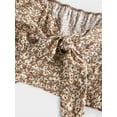 thumbnail image 3 of ZAFUL for Hot Girl Style Ditsy Print Knot Two Piece Skirt Set Multi S, 3 of 4