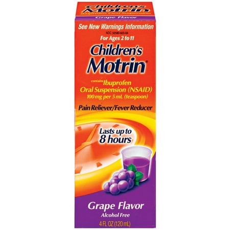 Motrin Grape Flavor Children's Pain Reli