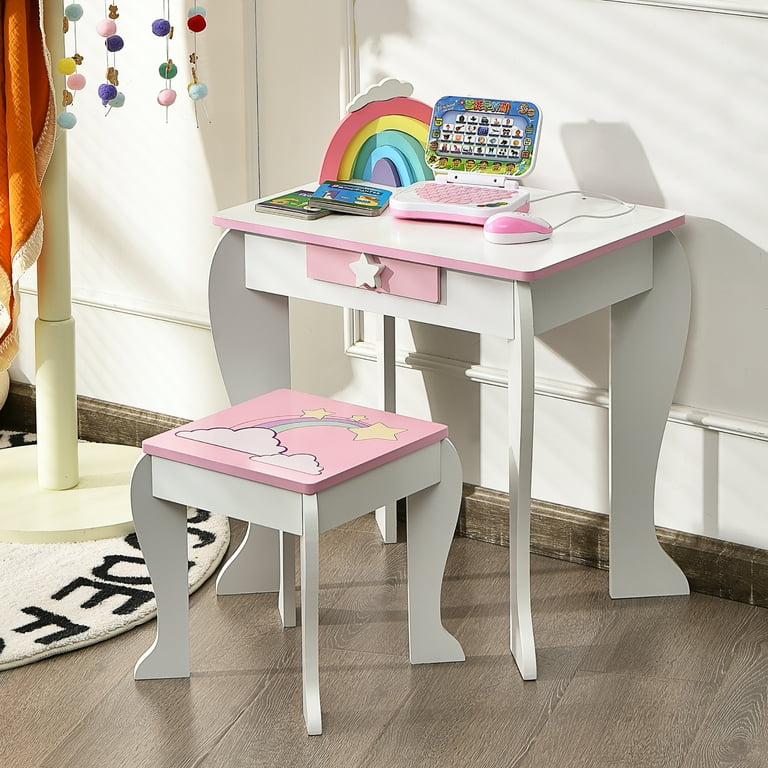 Dressing table and chair set new arrivals