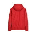 thumbnail image 4 of BXINGOHAI Lightweight Hoodie Jackets for Men Full Zip Long Sleeve Windbreaker Jacket With Zip Pockets Sun Protection Coats 2024 Streetwear Outwear Today Red,L, 4 of 4