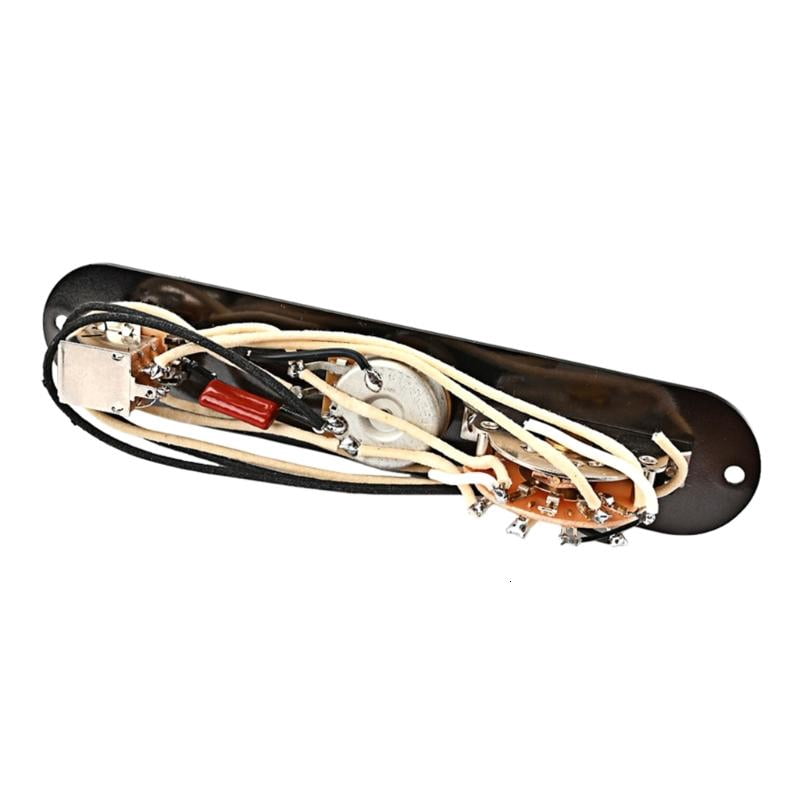 CEORPER 3 Way Prewired Control Plate Wiring Harness Knobs for Guitar Replacement Parts