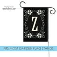 thumbnail image 3 of Toland Home Garden Classic Monogram-Z Garden Flag, 3 of 5