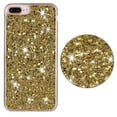 thumbnail image 5 of Allytechgroup Glitter Bling Case Compatible with Apple iPhone 8 Plus/ 7 Plus for Girls Women, Slim Fit Soft TPU Back Cover Anti-Scratch Bumper Shockproof Phone Case for iPhone 8 Plus/ 7 Plus, Gold, 5 of 5
