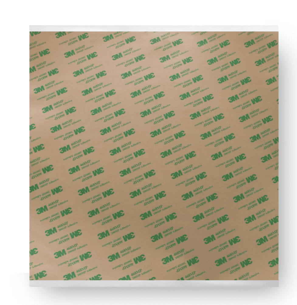 Wilbur's Finest 3M 468MP Double-Sided Adhesive Transfer Tape Sheets, 25 Pack, 12" x 12"