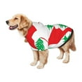 thumbnail image 5 of Lebanese Flag Dog Hoodie Pet Coat for Medium and Large Dogs Daily Use XX-Large, 5 of 5