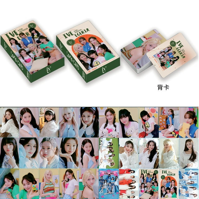 30PC/Set Kpop Lomo Cards Photo Album Korean Girl Group Postcard Mini Lomo Card Game Fans Collection Gift Toy Photocard Bookmarks Lomo Card 32