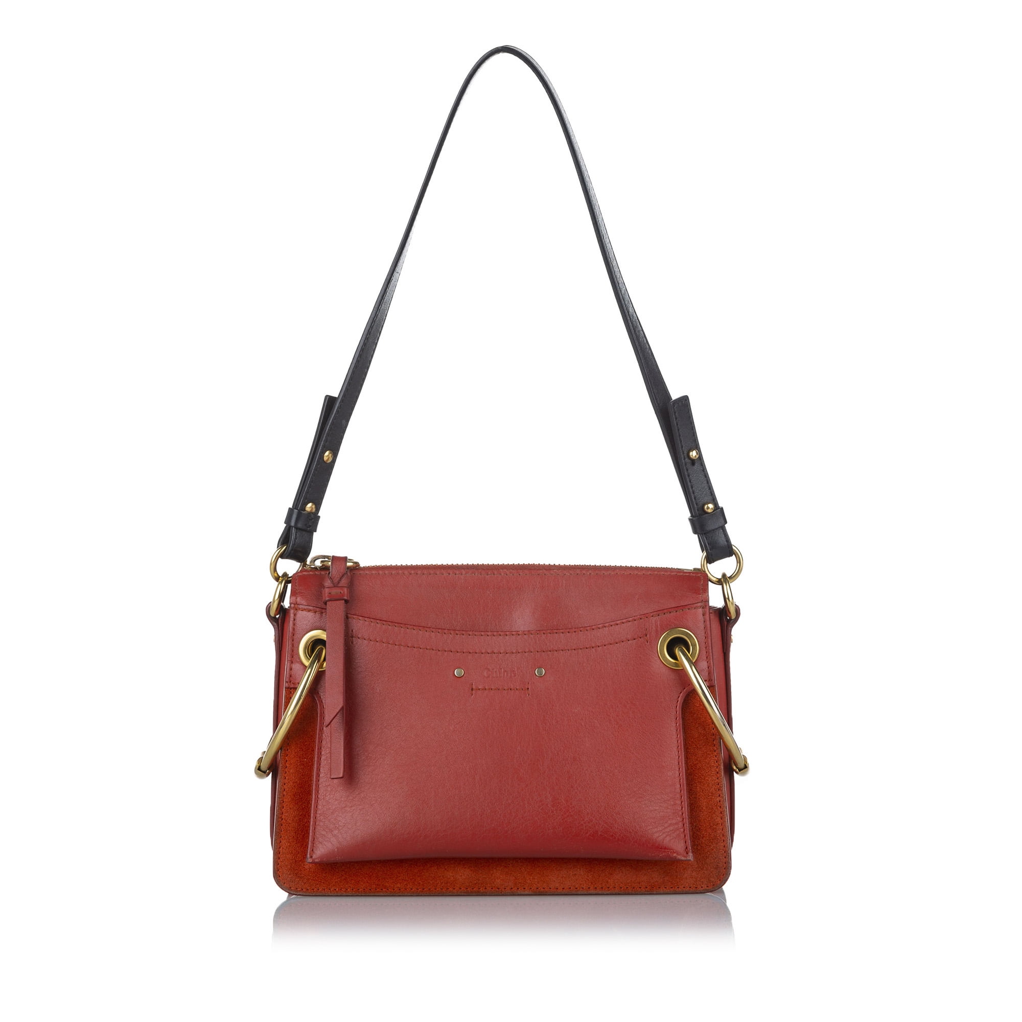 Buy Chloe Roy Shoulder Bag Red Pre Owned at Ubuy Kuwait