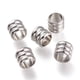 thumbnail image 1 of Tarnish Resistant 202 Stainless Steel Beads Grooved Column Stainless Steel Color 5x6mm Hole: 4.5mm, 1 of 2