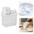 thumbnail image 1 of Contenedor de polvo para la colada, dispensador de polvo para la colada con tapas, dispensador de perlas potenciadoras para la colada para 1100ml, 1 of 8