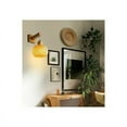 thumbnail image 4 of Lámpara de pared de estilo bohemio, ratán natural de bambú, bambú japonés retro, luz cálida y acogedora, tejido de bambú hecho a mano, resistente a la corrosión, decoración de interiores, 4 of 5