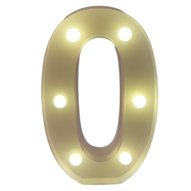 Fiudx Luces Led con Letras, Diseño Personalizable de Alfabeto y Números, Funciona con Pilas, Luz Blanca Cálida, Decoración para Fiestas, Cumpleaños, Bares y El Hogar, Tamaño 16 X 6 X 25 Cm.