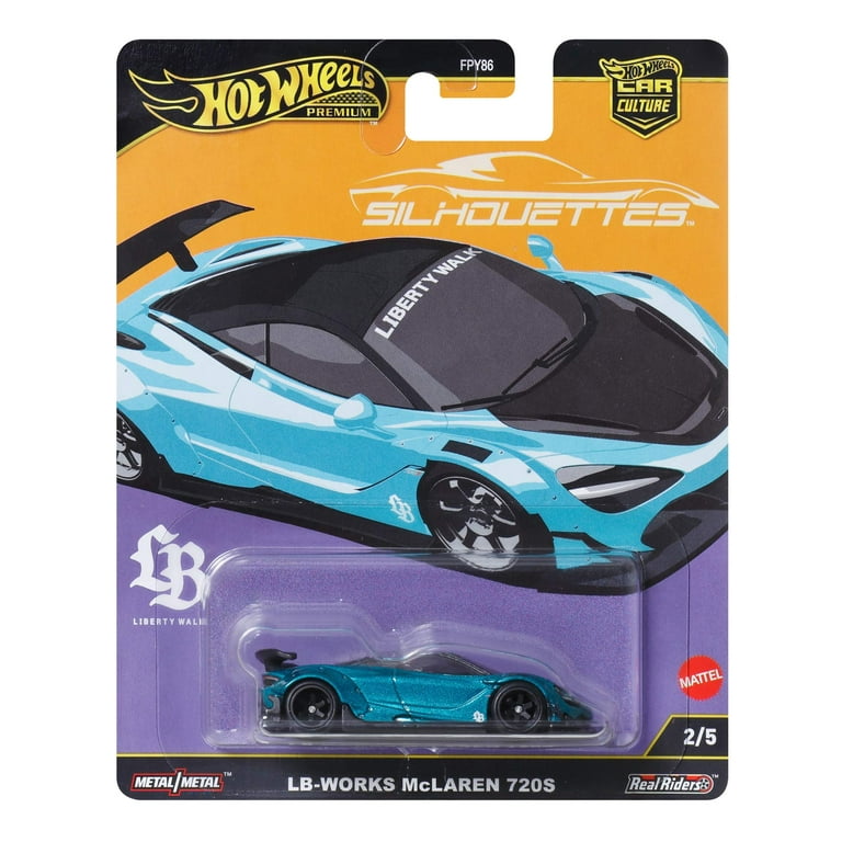 Hot Wheels LB★シルエット・マクラーレン Hot Wheels Premium Car Culture Silhouettes LB-Works McLaren
