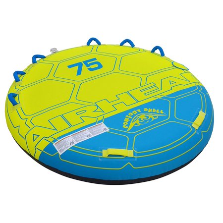 Deck Tube - AIRHEAD COMFORT SHELL DECK 75 Towable Tube, 3 Riders