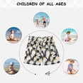 thumbnail image 6 of joogoo Boy Swim Trunks Penguins Pattern Bathing Beach Board Shorts L, 6 of 8