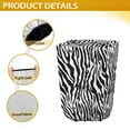 thumbnail image 5 of Yuyamidu Zebra Stripes Trailer RV Electric Jack Cover, Waterproof RV Tongue Jack Protective Cover, 300D Polyester Travel Electric Tongue Jack Cover, Universal Size, 5 of 7