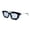 Black Frame Light Gray, variant on Retro Sunglasses for Women and Men Small Frame AC Lens Sun Visor Protection Literary Box Sunglasses and Personalized