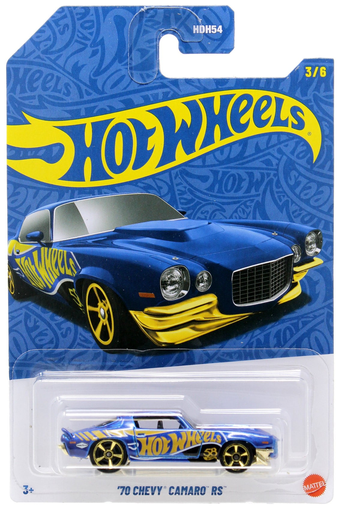 Miniatura Chevrolet Camaro 2017 ZL1 Kinsmart 1/38 Metal E Fricção Vermelho | Brasil - Foto 5