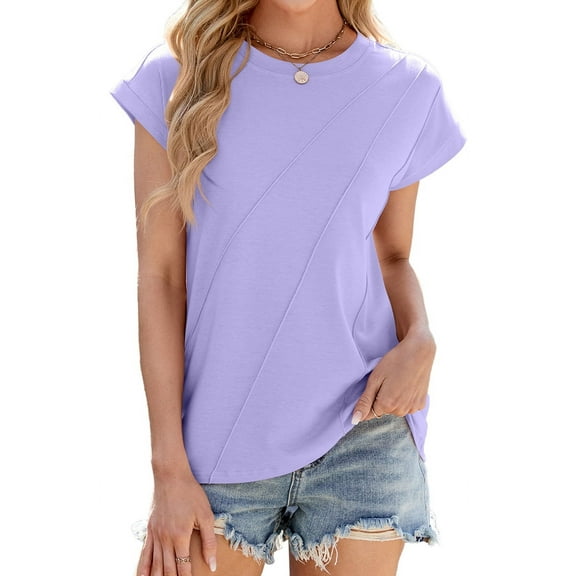 Womens Summer Tops Workout Shirts S
