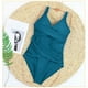 thumbnail image 4 of Traje de Baño de Mujer con Pantalones Cortos de Cintura Alta Apretado Diseño de Surf Sexy, Nylon Spandex para Deportes Playa Piscina Y Actividades Acuáticas, 4 of 9