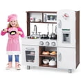 thumbnail image 1 of Costway Kids Kitchen Playset Pretend Play Kitchen Toy with Realistic Sounds & Lights, 1 of 10