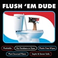 thumbnail image 4 of DUDE Wipes Poopsicle, Ice Pop Scented Extra Large Flushable Wipes, 48 Count, 3 Pack (144 Total), 4 of 9