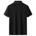 thumbnail image 7 of Toimothcn Casual Shirts For Men Short Sleeve Simple Solid Color Buttons Up Shirts Ice Silk Loose Fit Shirt Tops Comfy Men'S Dailywear, 7 of 7