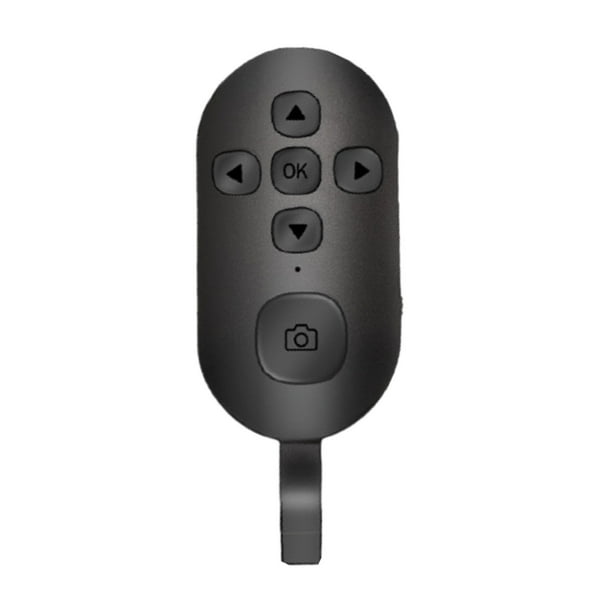 Methold Mando a distancia Bluetooth para cambiar fácilmente la página del teléfono Control remoto inalámbrico control remoto Universal Electrónica negro