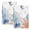 Blue, variant on Orange Navy Blue Coral Kitchen Towels Set of 1, Summer Beach Coastal Ocean Blue Wood Absorbent Dish Towels for Kitchen, Microfiber Hand Towel, Quick Drying Tea Towel for Cleaning Dishcloths