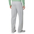 thumbnail image 2 of Champion Mens Powerblend Fleece Open Bottom Pants, L, Oxford Grey, 2 of 3