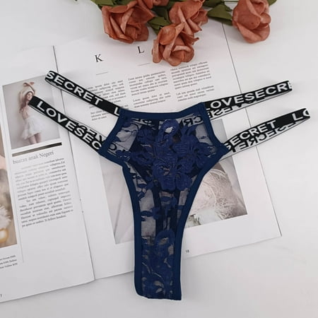 

Lenago Womens Lace Stretch Cheeky Panties Sexy Fashion High Waist Breathable Soft Stretch Underwear Panties Lace Briefs on Clearance