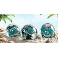 thumbnail image 5 of Hand Blown Glass Figurines Ball Ocean Waves,Paperweight Glass Ball,Home Decor Collectible,Aquarium Decor,Office Decor Ocean Lovers, 5 of 7