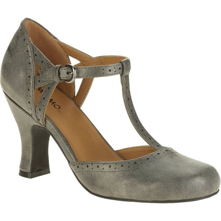 low heel t strap dress shoes