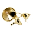thumbnail image 4 of Stainless Steel Funnel,3 Pieces Gold Stainless Stainless Steel Funnel Set Kitchen Funnel Maximized Efficiency, 4 of 12