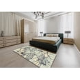 thumbnail image 4 of Ahgly Company Indoor Round Contemporary Sage Green Abstract Area Rugs, 7' Round, 4 of 6