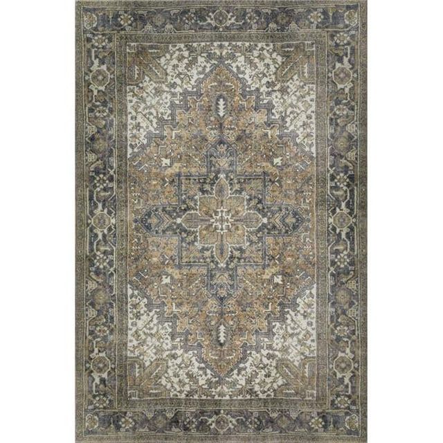 Dalyn Rug AM3CH8X10 7 Pi 10 Po x 9 Pi 10 Po AM3 Amanti Zone Tapis&44; Chocolat