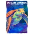 thumbnail image 3 of 15 fl oz Ceramic Mug, Ocean Shores, Washington, Sea Turtle, Vivid, Dishwasher & Microwave Safe, 3 of 3