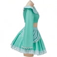 thumbnail image 5 of Princess Blue Dress Sexy Costume Outfit Top Skirt for Teen Women, 5 of 8