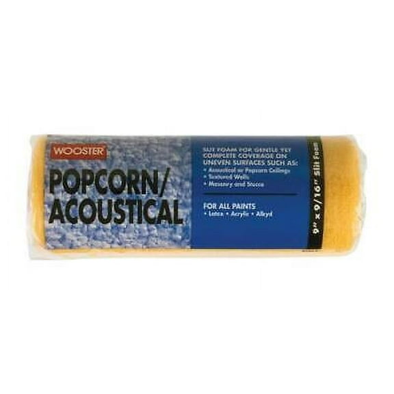 Wooster Popcorn/Acoustical Foam 9 in. W X 9/16 in. Paint Roller Cover 1 pk